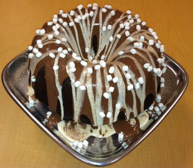 The Final Product - Hot Chocolate Bundt Cake