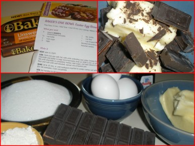 Fudgey Brownie Ingredients